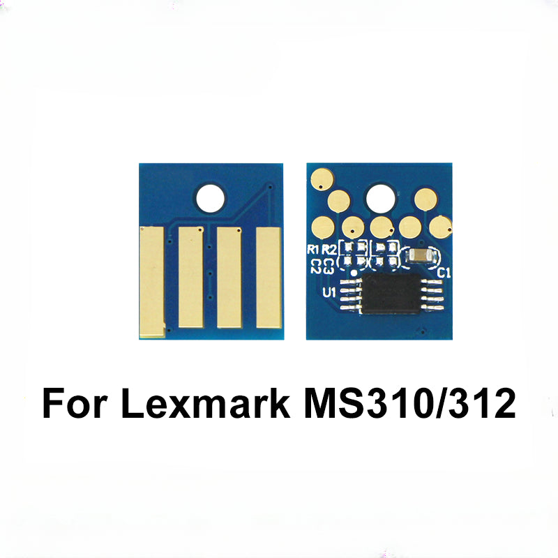 Toner Chip For Lexmark MS310 312 315 410 415 510 610 317 417 517 617 MX310 410 510 511 611 317 417 517 617 24F001 24F002 Printer