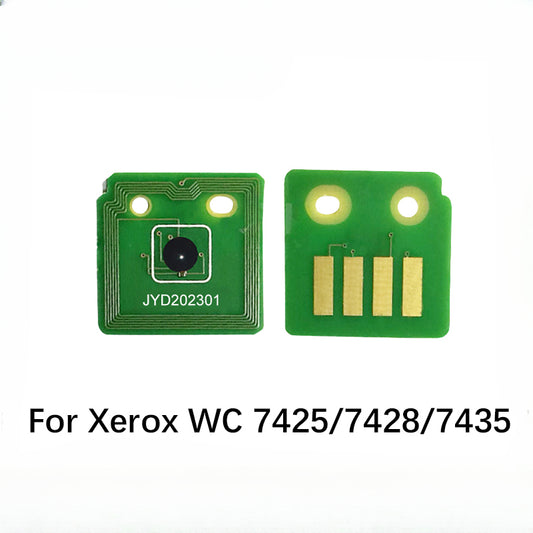 8pcs Compatible for Xerox WC 7425 7428 7435 Toner Chip 006R01399 006R01402 006R01401 006R01400 Reset Printer Cartridge Chips