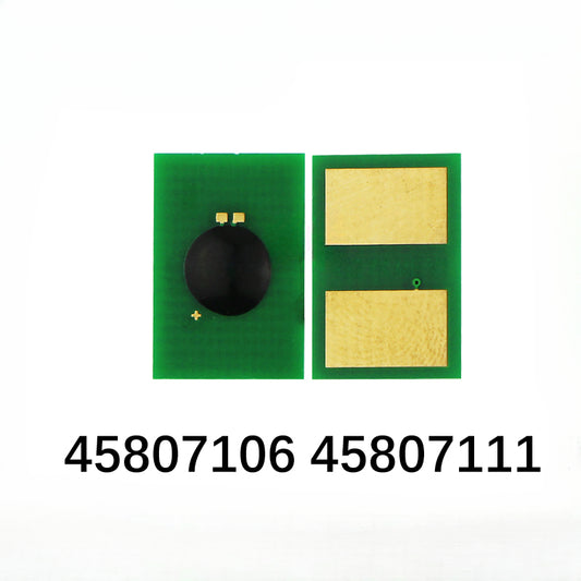 45807106 45807111 Toner Chip for OKI B412dn B432dn MB472w MB492dn B512dn MB562dnw B412 412dn B432 432dn Printer Cartridge Chips