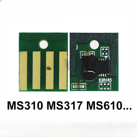 50f0z00 Drum Chip Cartridge Chips For Lexmark MS310 MS312 MS410 MS510 MS317 MX610 MX417 MS415 Printer Imaging Drum Unit Reset