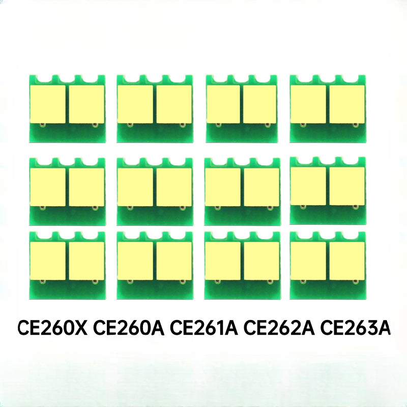 CE260X CE260A CE261A CE262A CE263A 647X 647A 648A toner chip for HP Color LaserJet CP4020 4025 4525 printer cartridge chip