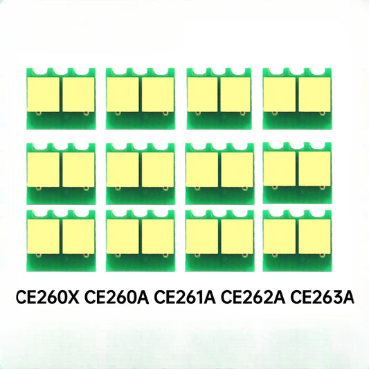 CE260X CE260A CE261A CE262A CE263A 647X 647A 648A toner chip for HP Color LaserJet CP4020 4025 4525 printer cartridge chip