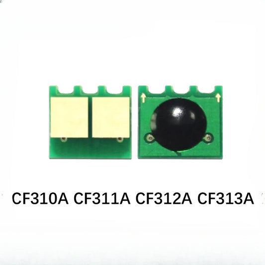 8pcs 826A CF310A CF311A CF312A CF313A Toner Chip For HP Color LaserJet Enterprise M855dn M855x+ M855xh M855 Printer Cartridge