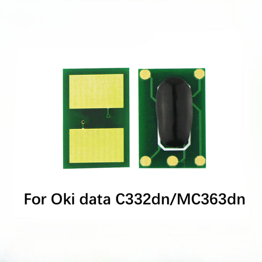 Reset Toner Chips for Oki Data C332dn MC363dn C332 332dn MC363 363dn Printer Cartridge Chip 46508736 46508735 46508734 46508733