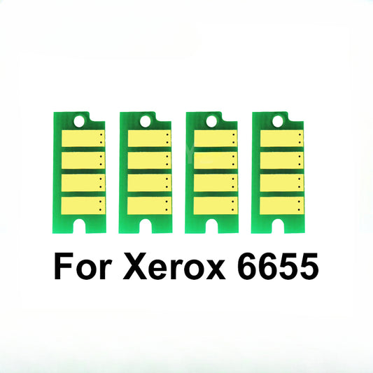 Cartridge Chip for Xerox WorkCentre 6655 WC6655 6655 106R02755 106R02752 106R02753 106R02754 106R02747 Printer Reset Toner Chips