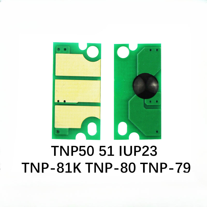 TNP50 51 IUP23 TNP-81K TNP-80 TNP-79 Printer Toner Chip for Konica Minolta Bizhub C3100/3110 C3300i/C4000i C3320i C3350i/C4050i