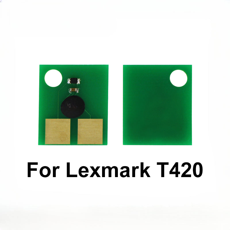 Compatible 12A73 415 Reset Toner Cartridge Chip for Lexmark T420 420d T420d DELLS2500 S2500 IBM1222 1222 Printer Refill