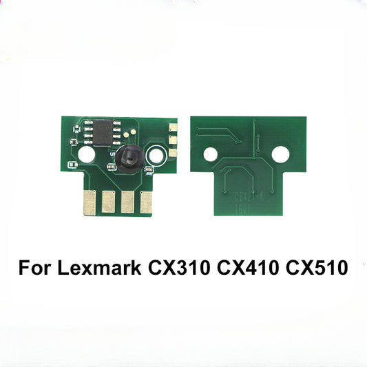 CX310 Toner Chip For Lexmark CX310N CX310DN CX410E CX410DE CX410DTE CX510DE CX510DTHE CX510DHE CX410 CX510 80C2SK0 Printer Reset