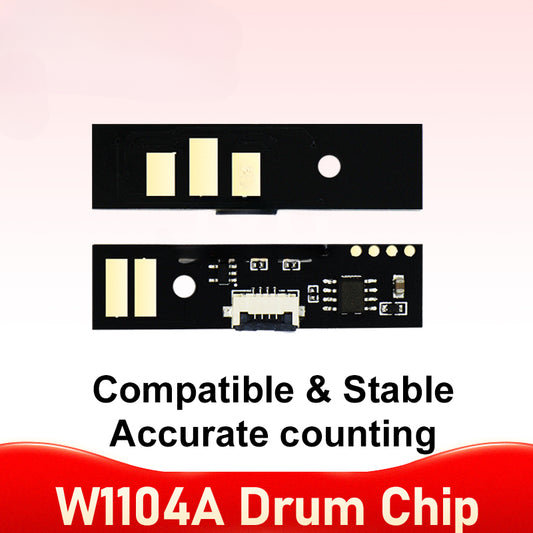 W1104A Drum Chip Reset for HP Neverstop Laser 1000a MFP 1200a Wireless 1000w MFP1200w 104a Drum Cartridge Chip Printer