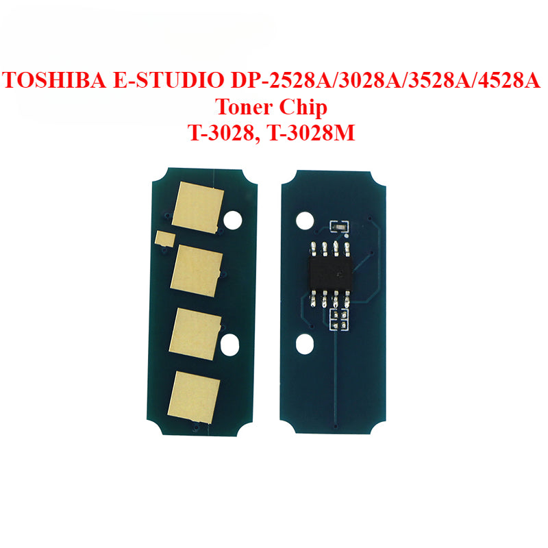 T-3028 T-3028M Toner Chip for TOSHIBA E-STUDIO DP-2528A/3028A/3528A/4528A Refill