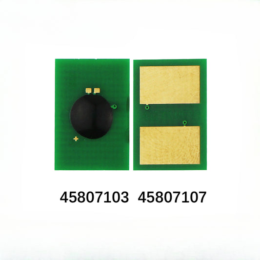 Compatible 45807103 45807107 Toner Cartridge Chip for OKI Data B412dn B432dn MB472dnw MB492dn B412 412dn B432 432dn MB472 472dnw