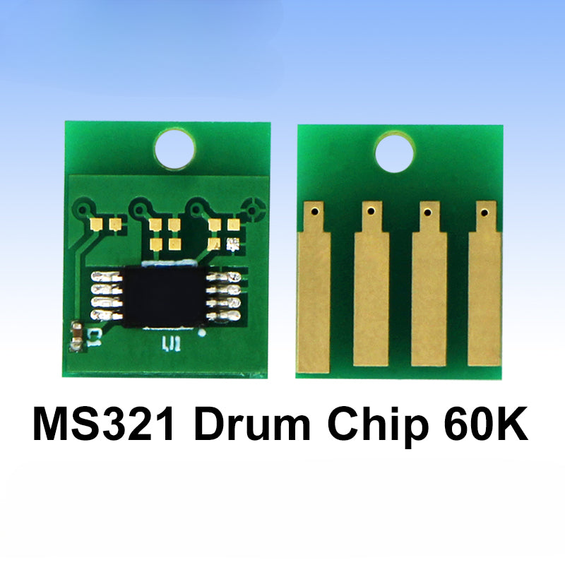 MS321 Drum Chip 56F0Z00 For Lexmark B2338dw B2442dw B2546dw B2650dn MX521 MS421 MB2442adwe XM3250 MS321 MS521 Reset Chip Drum