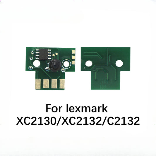 24B6011 24B6008 24B6009 24B6010 Cartridge Chip For lexmark XC2130 XC2132 C2132 2130 2132 Printer Toner Chips Refill Manufacturer