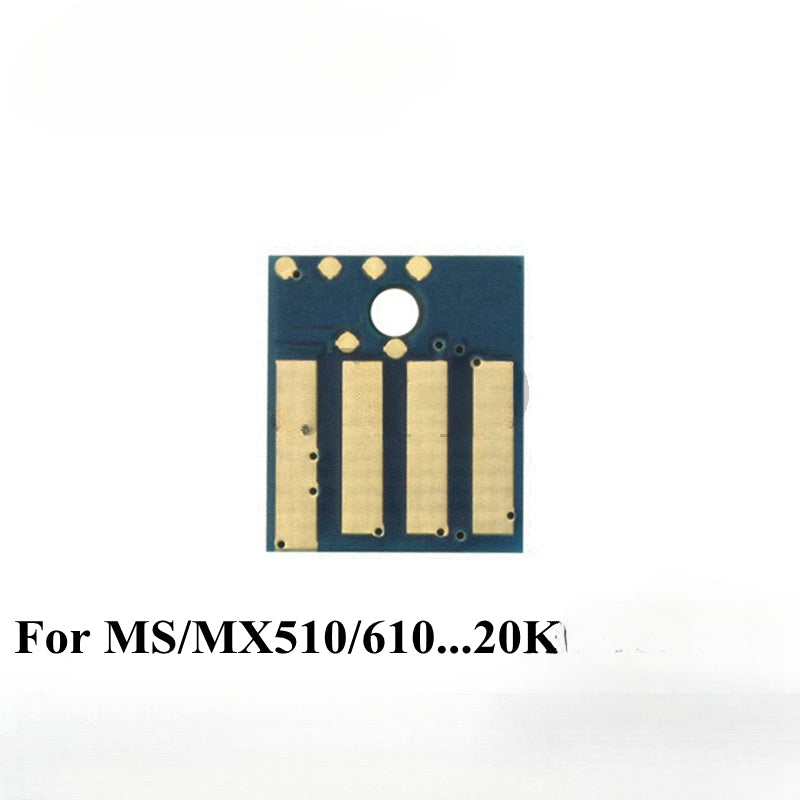 20K Updated Firmware 504U 604X Cartridge Chips Reset for Lexmark MS510 MS610 MX510 MX511 MX611 Toner Chip Universal 50F0U00