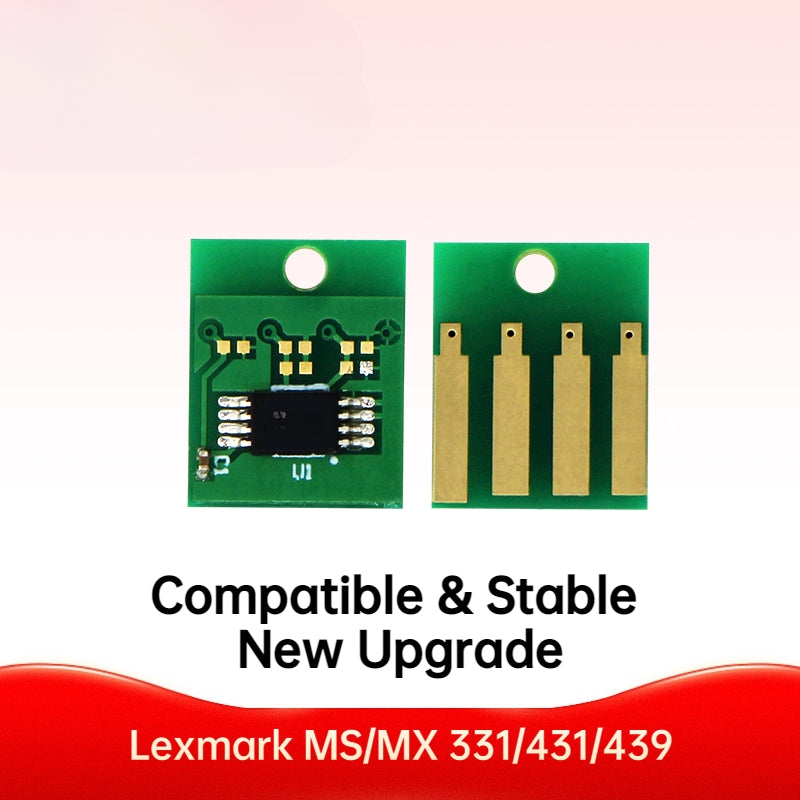 MS331 Drum Chip 55B0ZA0 for Lexmark MS331 MS431 MS439 MX331 MX431 Cartridge Chip Reset