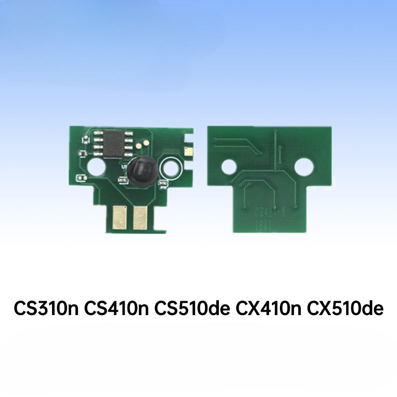 Compatible Lexmark cs310 chip set newest firmware for Lexmark CS310n CS410n CS510de CX410e CX510de printer toner cartridge