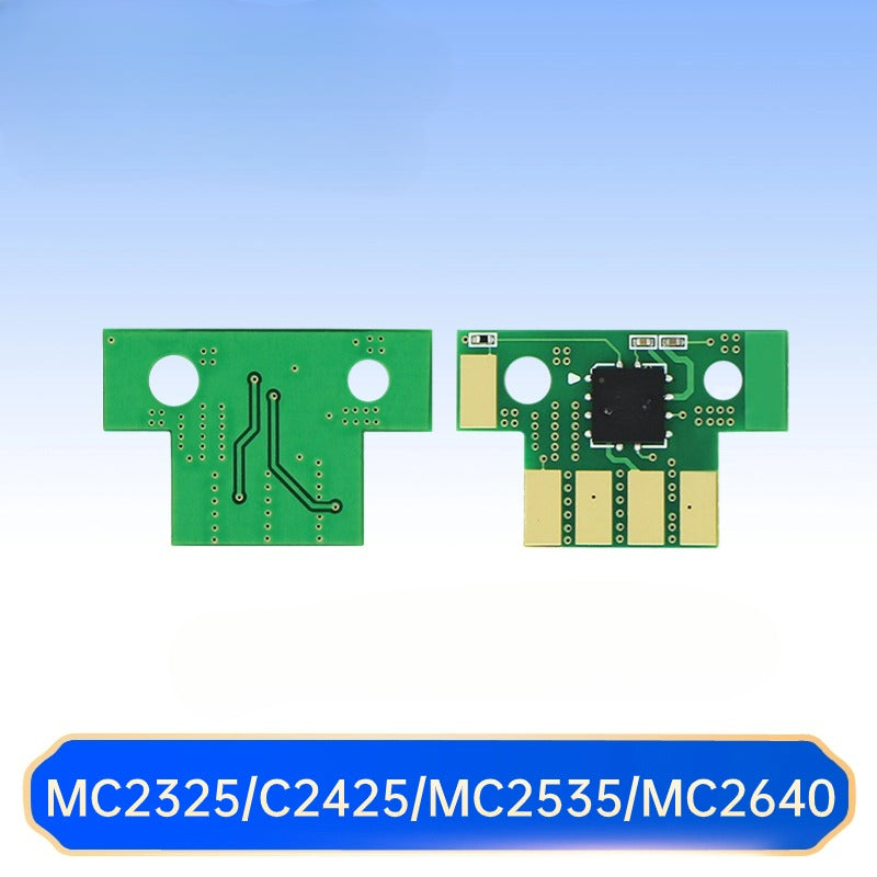 C2300K0 C2300C0 C2300M0 C2300Y0 Toner Chips for Lexmark C2325 MC2325 C2425 MC2425 MC2535 MC2640 Cartridge Chip Reset