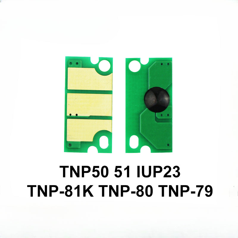 TNP50 51 IUP23 TNP-81K TNP-80 TNP-79 Toner Cartridge Chip for Konica Minolta Bizhub C3100 3110 C3300i C4000i C3320i C3350i C4050