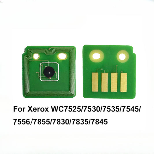 Toner Chip for Xerox WC7525 7530 7535 7545 7556 7855 7830 7835 7845 006R01517 006R01520 006R01519 006R01518 Cartridge Reset