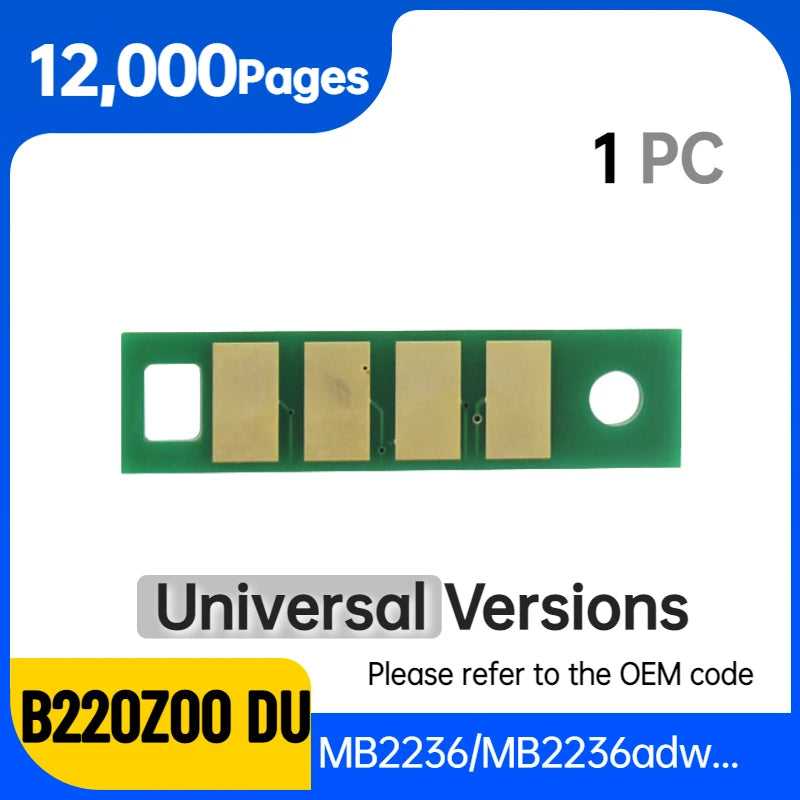 B220Z00 Imaging Unit Drum Chip Reset MB2236 for Lexmark B2236 B2236dw MB2236adw MB2236adwe 2236 B220ZA0 NOT Toner Chip