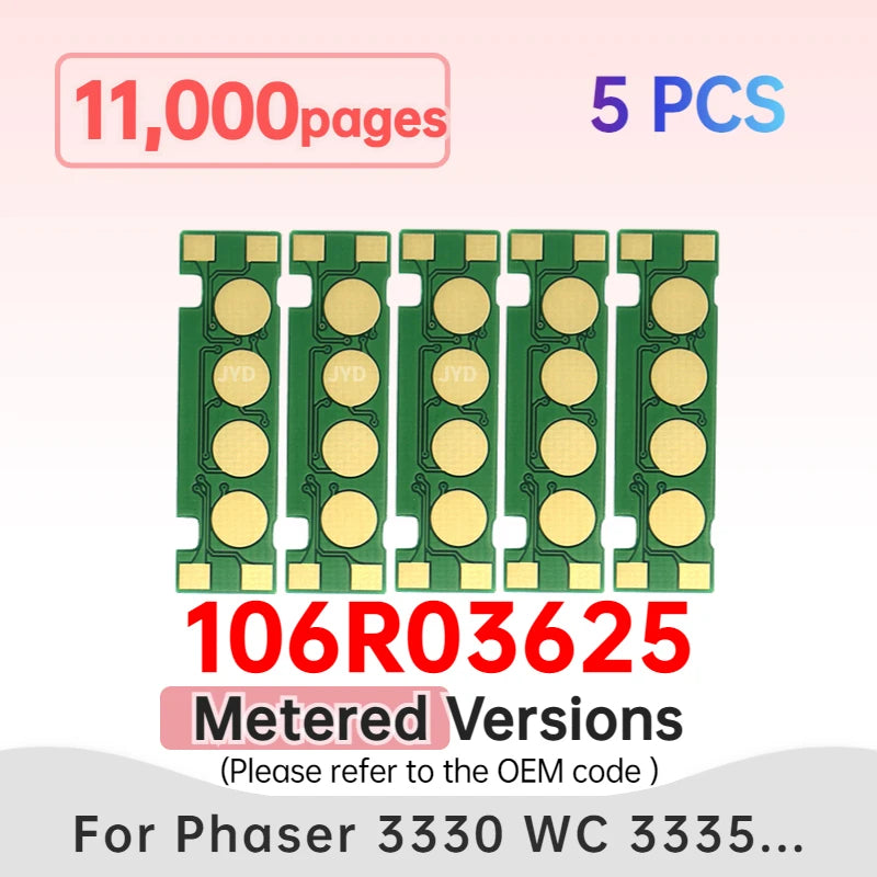 Factory Price Laser Cartridge Chip Reset 106R03621 106R03623 Compatible for Xerox Phaser 3330 Workcentre 3335 3345 Toner Chip