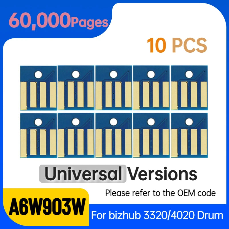 IUP20 IUP21 Imaging Unit Chip Toner Bizhub 4050 TNP44 TNP46 TNP41 TNP43 3320 Cartridge Chip for Konica Minolta TNP42 TNP40 4020