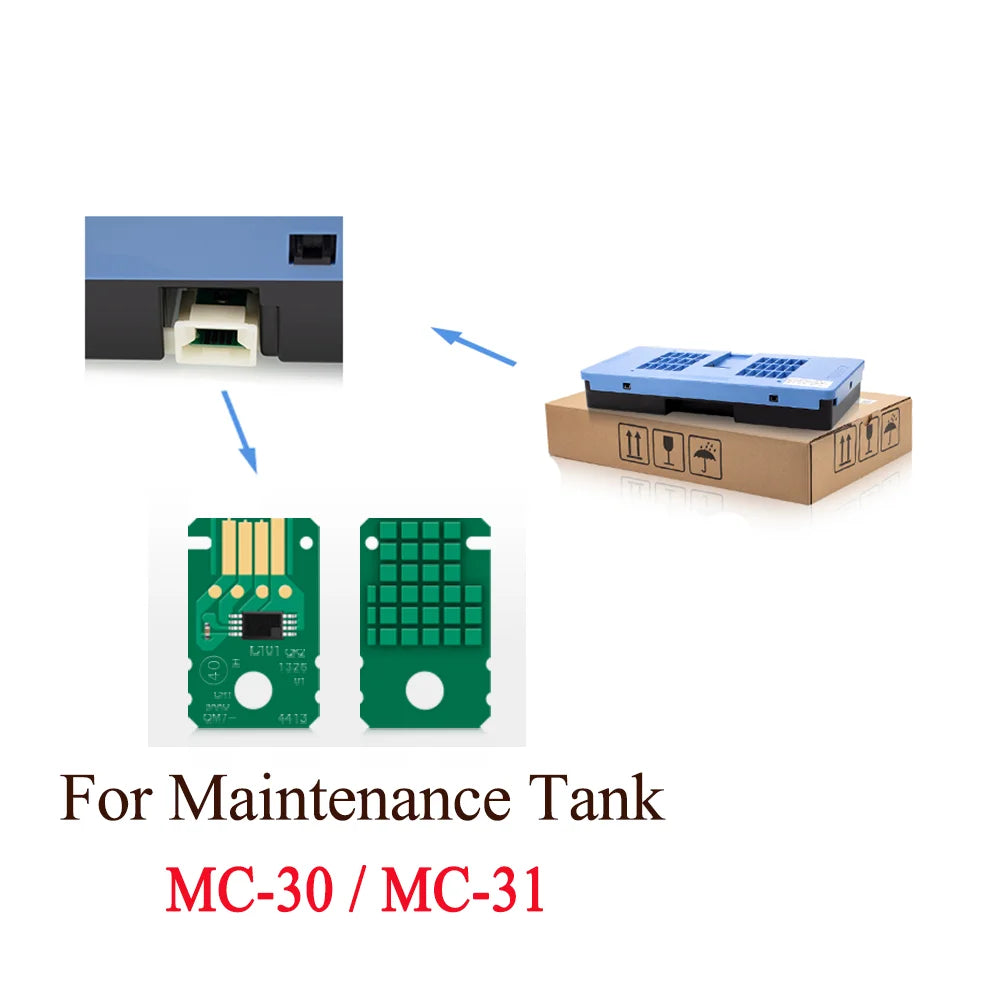 MC31 Maintenance Box Chip for Canon TM-200 TM-205 TM-300 TM-305 TM200 TM205 TM300 TM305 Waste Ink Tank MC-31One Time Chip