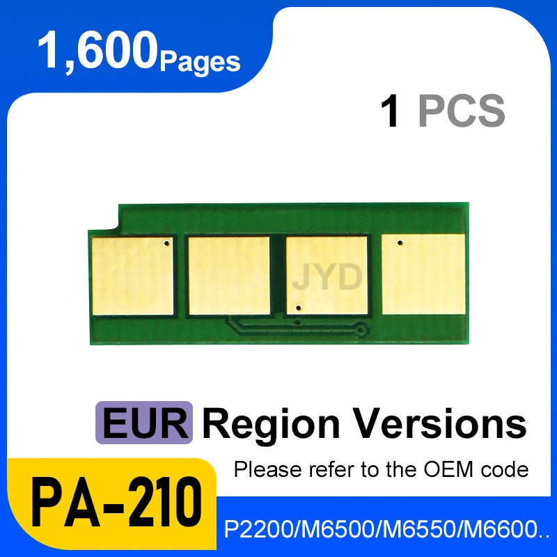 PC211EV PA210 PB-210 PC 211 PC210 Reset Toner Cartridge Infinite Chip for Pantum P2500 M6500w M6550 M6600 P2200 P2207 P2500W