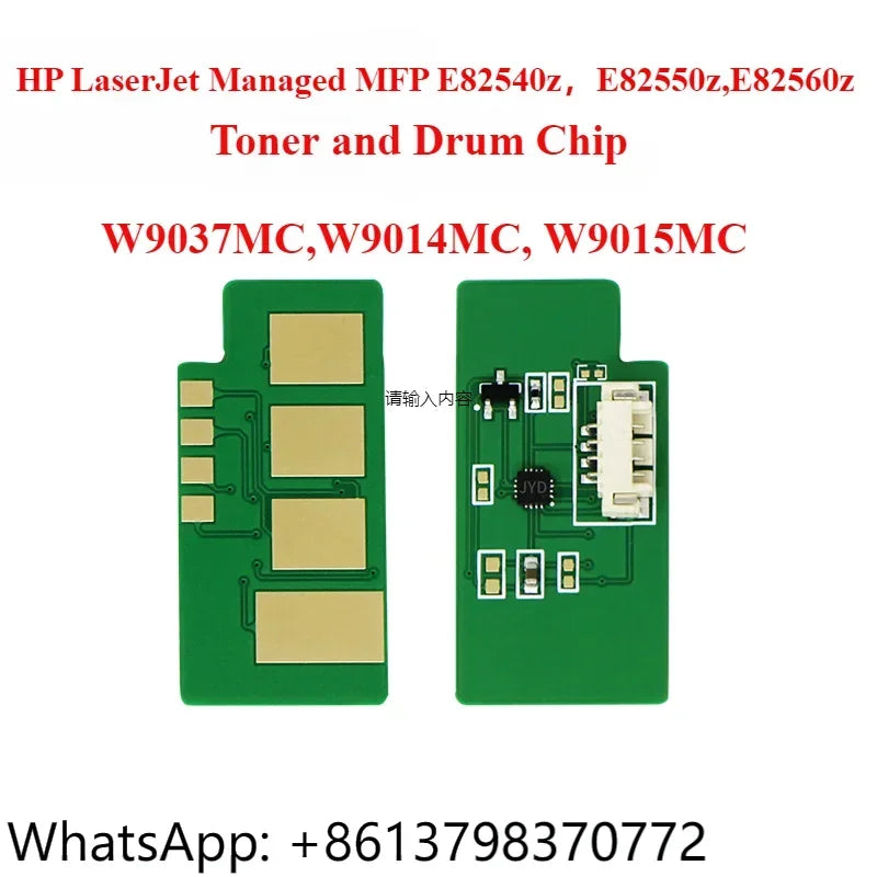 W9037MC,W9014MC, W9015MC Chip for HP LaserJet Managed MFP E82540z,E82550z,E82560z