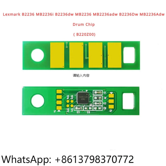 1x Drum Chip for Lexmark B2236 MB2236i B2236dw MB2236adw ( B220Z00)