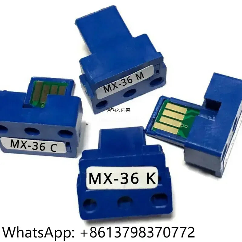 Toner Chip (MX-36) for Sharp MX-2610N,3110N,3610N,2618NC,3118NC,3618NC,3115,3116,2640,3140,3640,2615,3648 Refill