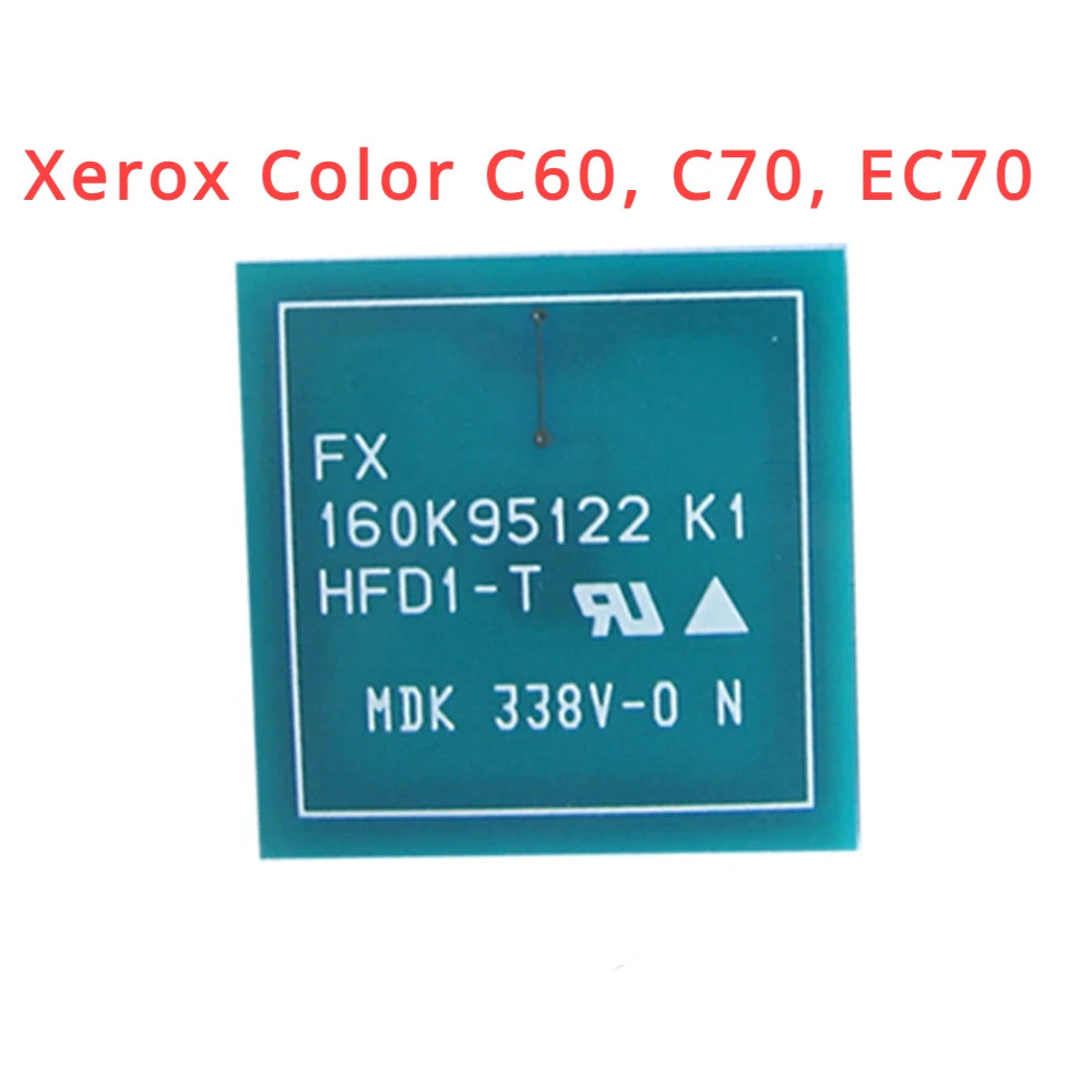 Toner Chip for Xerox Color C60, C70, EC70  (006R01655,006R01656,006R01657,006R01658)