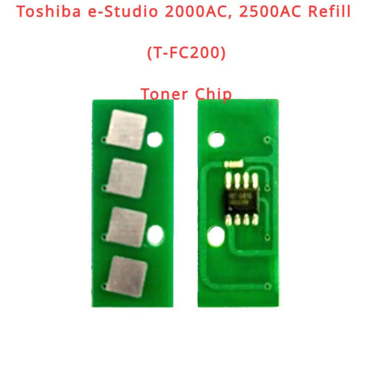 Toner Chip T-FC200 TFC200 for Toshiba e-Studio 2000AC, 2500AC Refill (T-FC200)