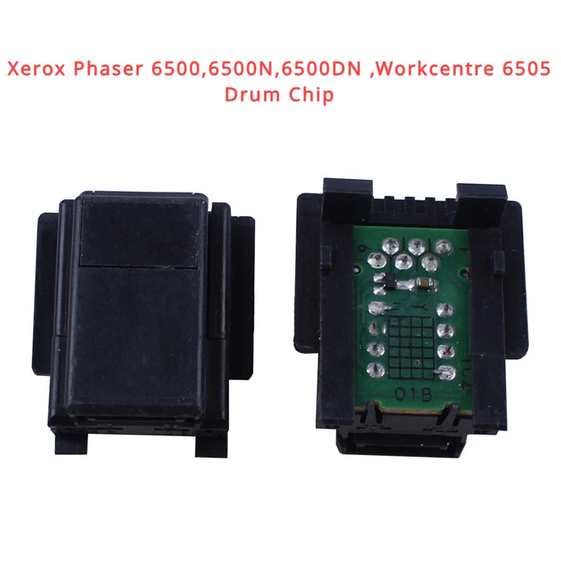 Toner and Drum Chip for Xerox Phaser 6500,6500N,6500DN ,Workcentre 6505  Refill