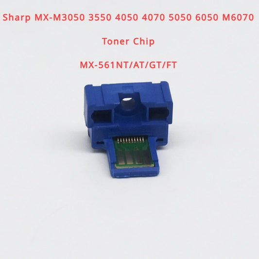 1 x (MX-561) Toner Chip for Sharp MX-M3050 3550 4050 4070 5050 6050 M6070 Refill