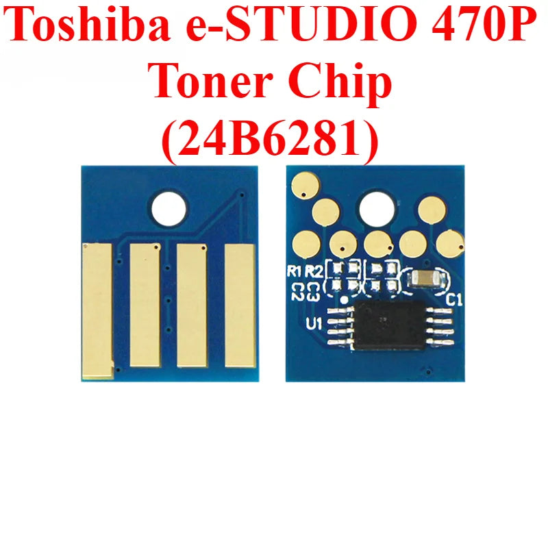 1pc (24B6281) Toner Chip for Toshiba e-STUDIO 470P Refill