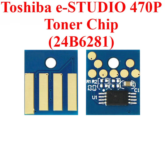 1pc (24B6281) Toner Chip for Toshiba e-STUDIO 470P Refill