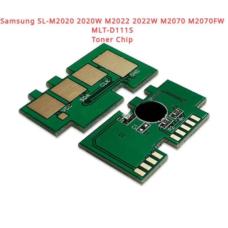 1x MLT-D111S Toner Chip for Samsung SL-M2020 2020W M2022 2022W M2070 M2070FW