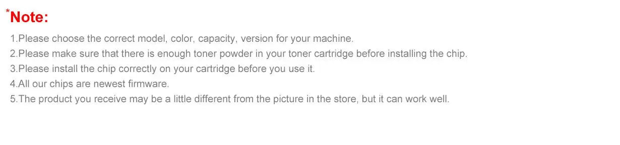 CLT-K404S,404S Toner Chip for Samsung Xpress SL-C430/C430W/C480/C480W/C480FN/C480FW