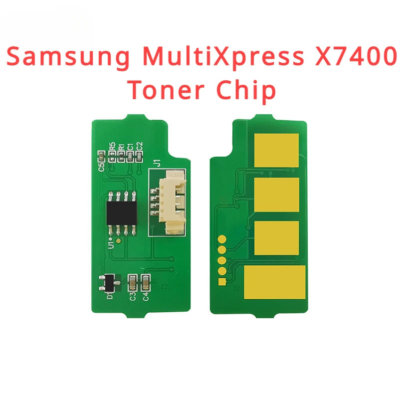 4x Toner Chip for Samsung MultiXpress X7400LX,X7400GX,X7500GX,X7500LX, X7600LX,X7600GX , KCMY CLT-806S (806) Refill