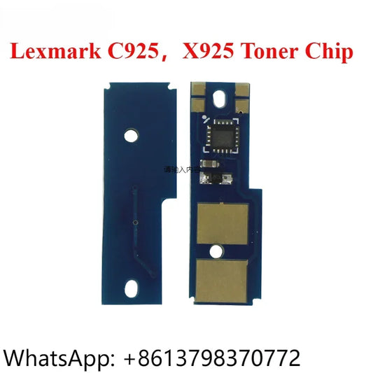 1x Toner Chip for Lexmark C925,X925,C925de,C925dte,X925de（C925H2KG C925H2CG C925H2MG C925H2YG ）Refill