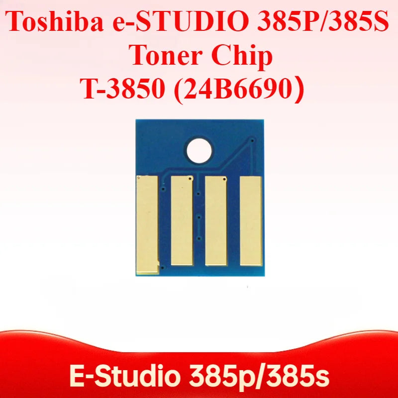 T-3850 (24B6690) Toner Chip for Toshiba e-STUDIO 385P/385S Refill