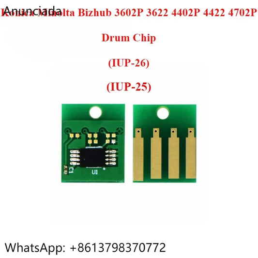 1pc IUP25 ,IUP26 Drum Chip for Konica Minolta Bizhub 3602P,3622,4402P,4422,4702P