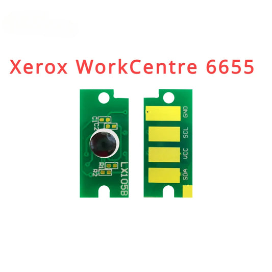 4 Toner Chip for Xerox WorkCentre 6655,6655i,6655XM,6655iXM Refill (106R02752 - 55)