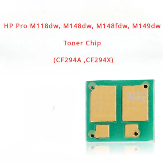 1x Toner and Drum Chip for HP Pro M118dw, M148dw, M148fdw, M149dw,CF294A ,CF232A