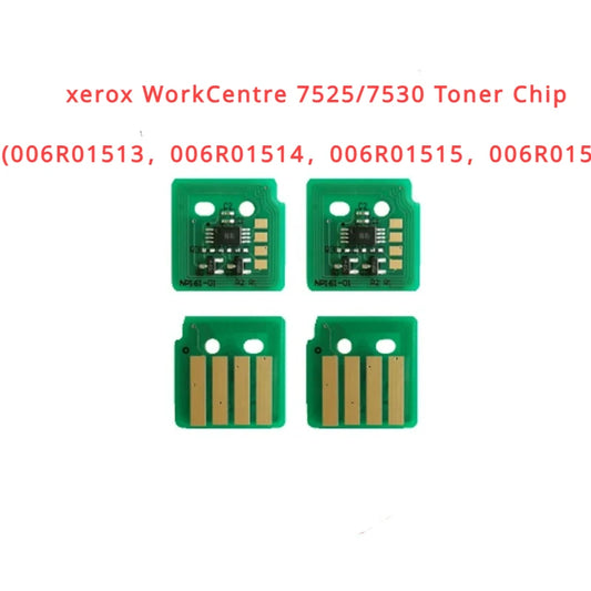 Toner Chip (006R01513，006R01514，006R01515，006R01516) for  xerox WorkCentre 7525，7530，7535，7545，7556，7830，7835，7845，7855 Refill