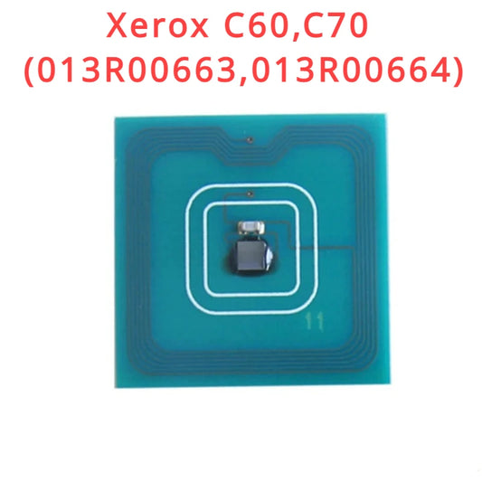 Drum Chip for Xerox Color  C60,C70,EC70,550,560,570 Refill (013R00663,013R00664)