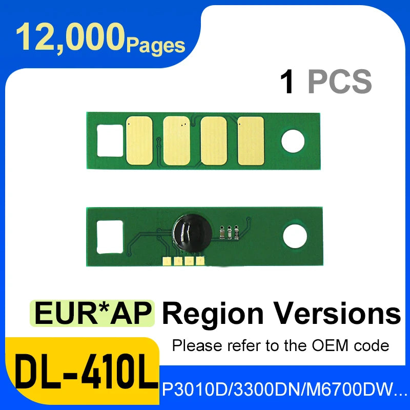 TL 420 Toner Cartridge Chip TL-410 DL-410 DL-420 Drum Chip for Pantum P3012 P3302 M6802fdw M7102dn M7202fdn Fd Reset Printer