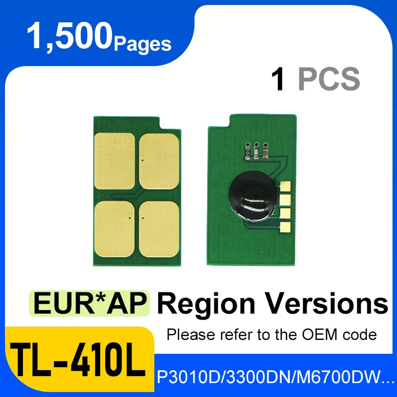 TL 420 Toner Cartridge Chip TL-410 DL-410 DL-420 Drum Chip for Pantum P3012 P3302 M6802fdw M7102dn M7202fdn Fd Reset Printer