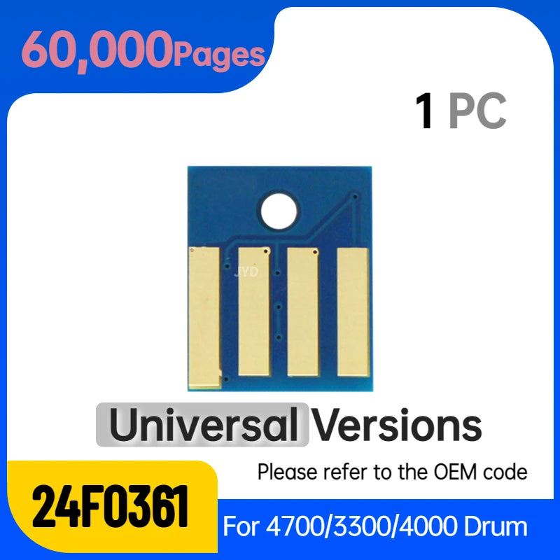 TNP34 TNP37 TNP35 TNP38 TNP36 TNP39 Toner Chip for Minolta Bizhub 3300P 3301 4000P 4700P Cartridge Chip Reset 24F0361 Drum Unit